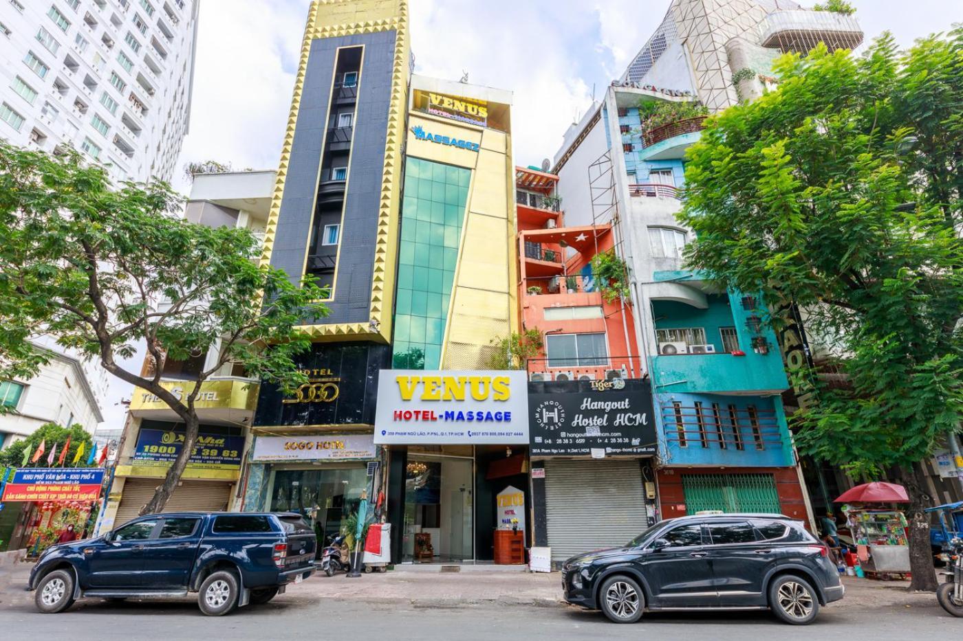 Venus Hotel & Massage - Bui Vien Walking Street 호치민 외부 사진